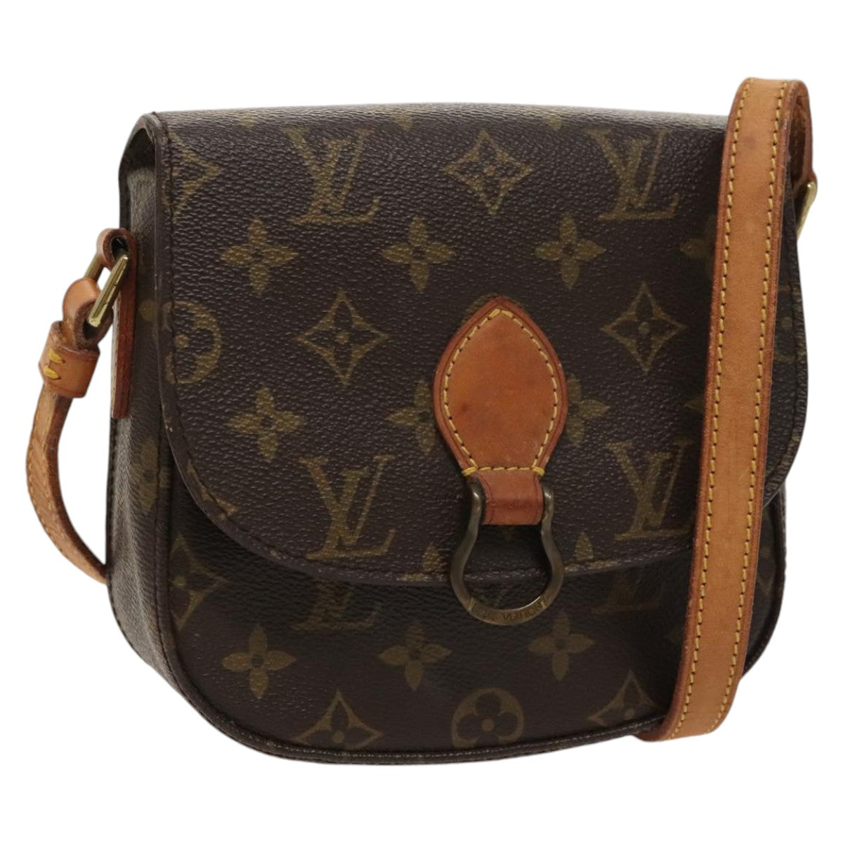 LOUIS VUITTON Monogram Saint Cloud PM Shoulder Bag M51244 LV Auth th5412