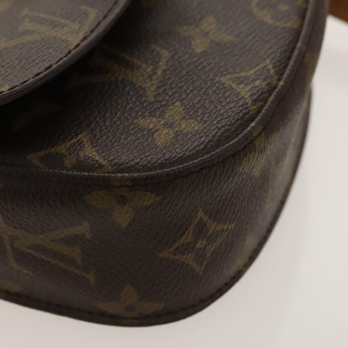 LOUIS VUITTON Monogram Saint Cloud PM Shoulder Bag M51244 LV Auth th5412