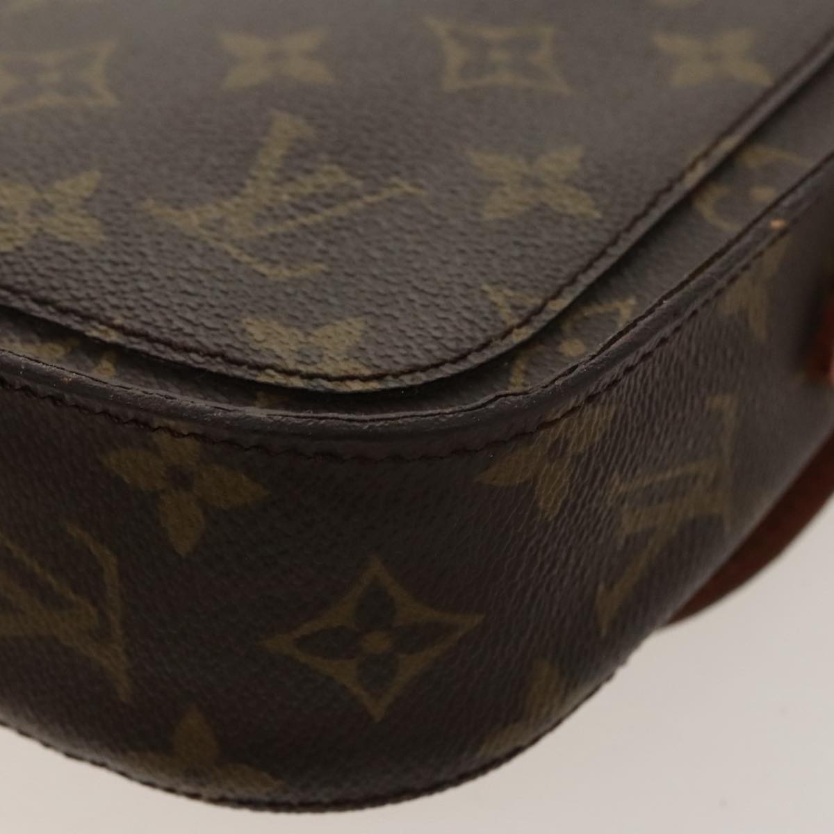 LOUIS VUITTON Monogram Saint Cloud PM Shoulder Bag M51244 LV Auth th5412