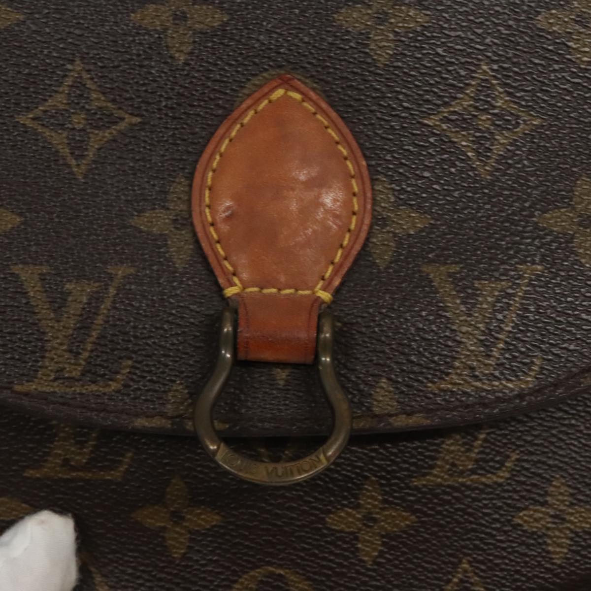 LOUIS VUITTON Monogram Saint Cloud PM Shoulder Bag M51244 LV Auth th5412