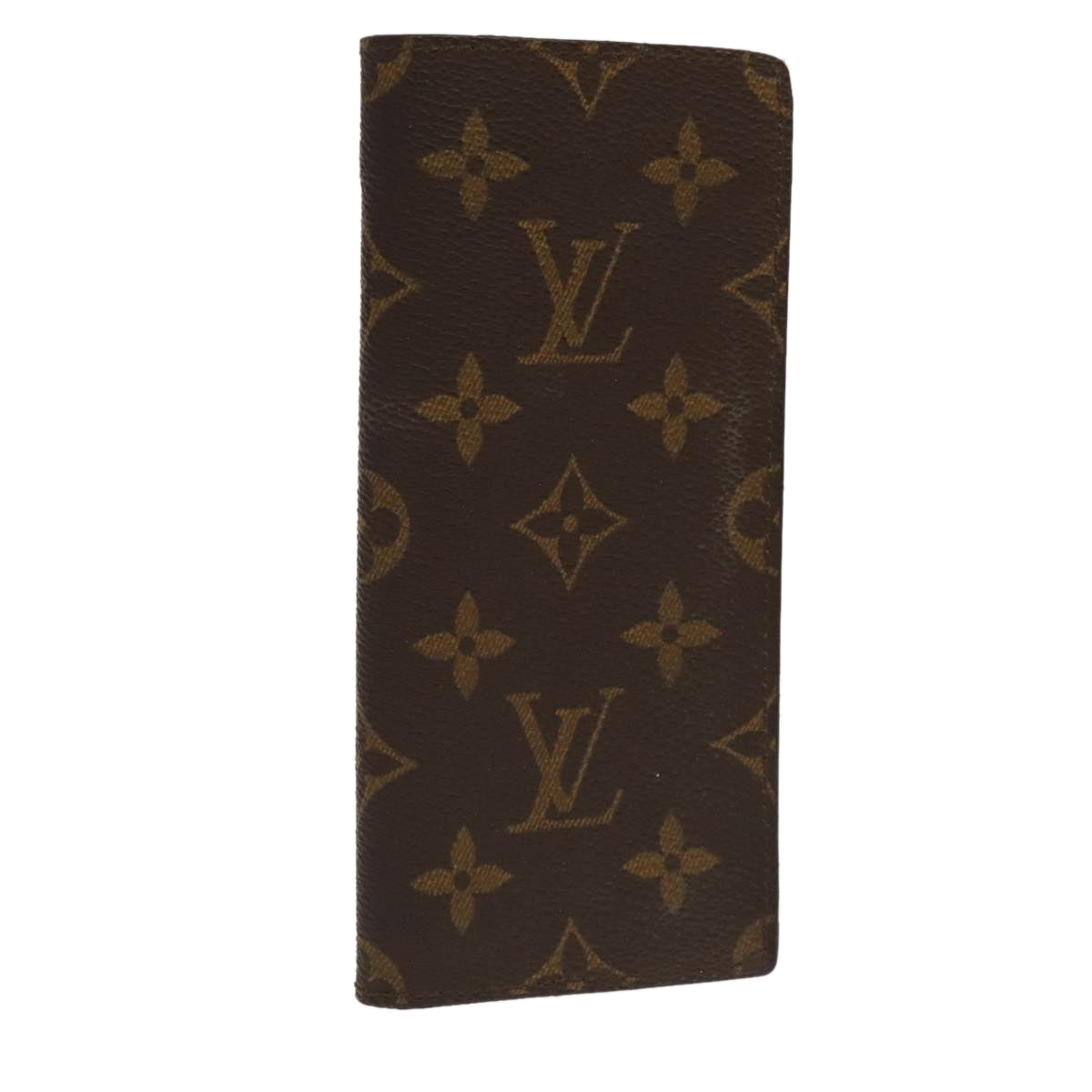 LOUIS VUITTON Monogram Etui Lunette Simple Glasses Case M62962 LV Auth th5418