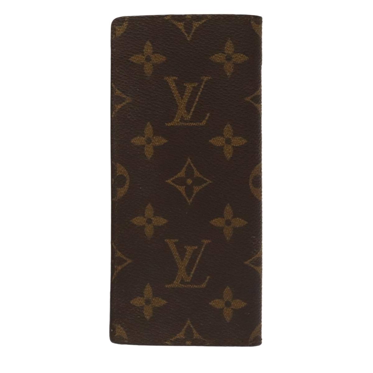 LOUIS VUITTON Monogram Etui Lunette Simple Glasses Case M62962 LV Auth th5418 - 0