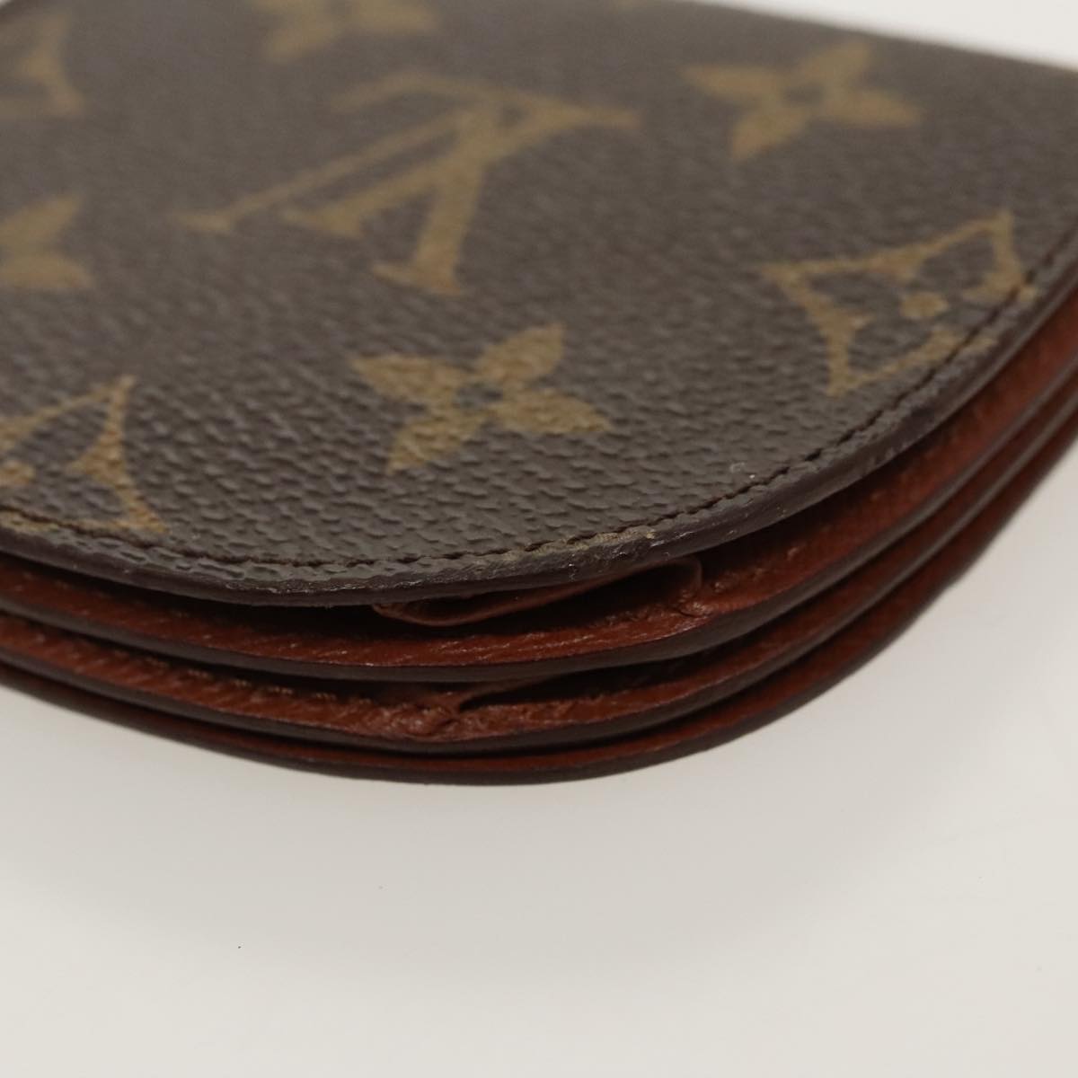 LOUIS VUITTON Monogram Porte Monnaie Guze Coin Purse M61970 LV Auth th5423