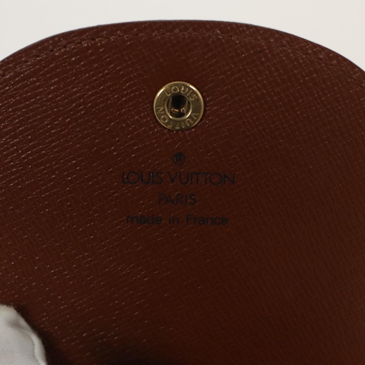 LOUIS VUITTON Monogram Porte Monnaie Guze Coin Purse M61970 LV Auth th5423