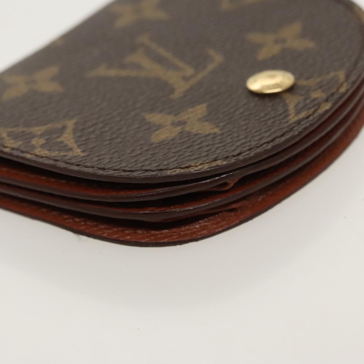 LOUIS VUITTON Monogram Porte Monnaie Guze Coin Purse M61970 LV Auth th5423