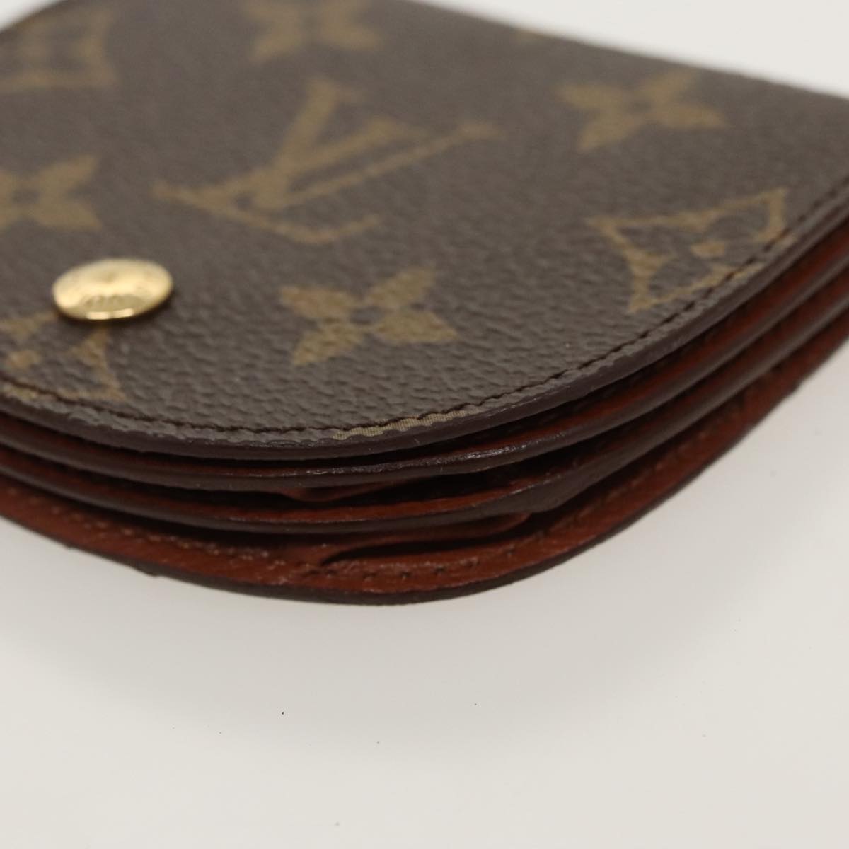 LOUIS VUITTON Monogram Porte Monnaie Guze Coin Purse M61970 LV Auth th5423