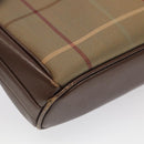 Burberrys Nova Check Shoulder Bag Beige Auth th5431-16