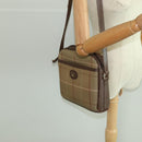 Burberrys Nova Check Shoulder Bag Beige Auth th5431-21