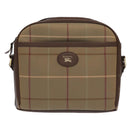 Burberrys Nova Check Shoulder Bag Beige Auth th5431-13