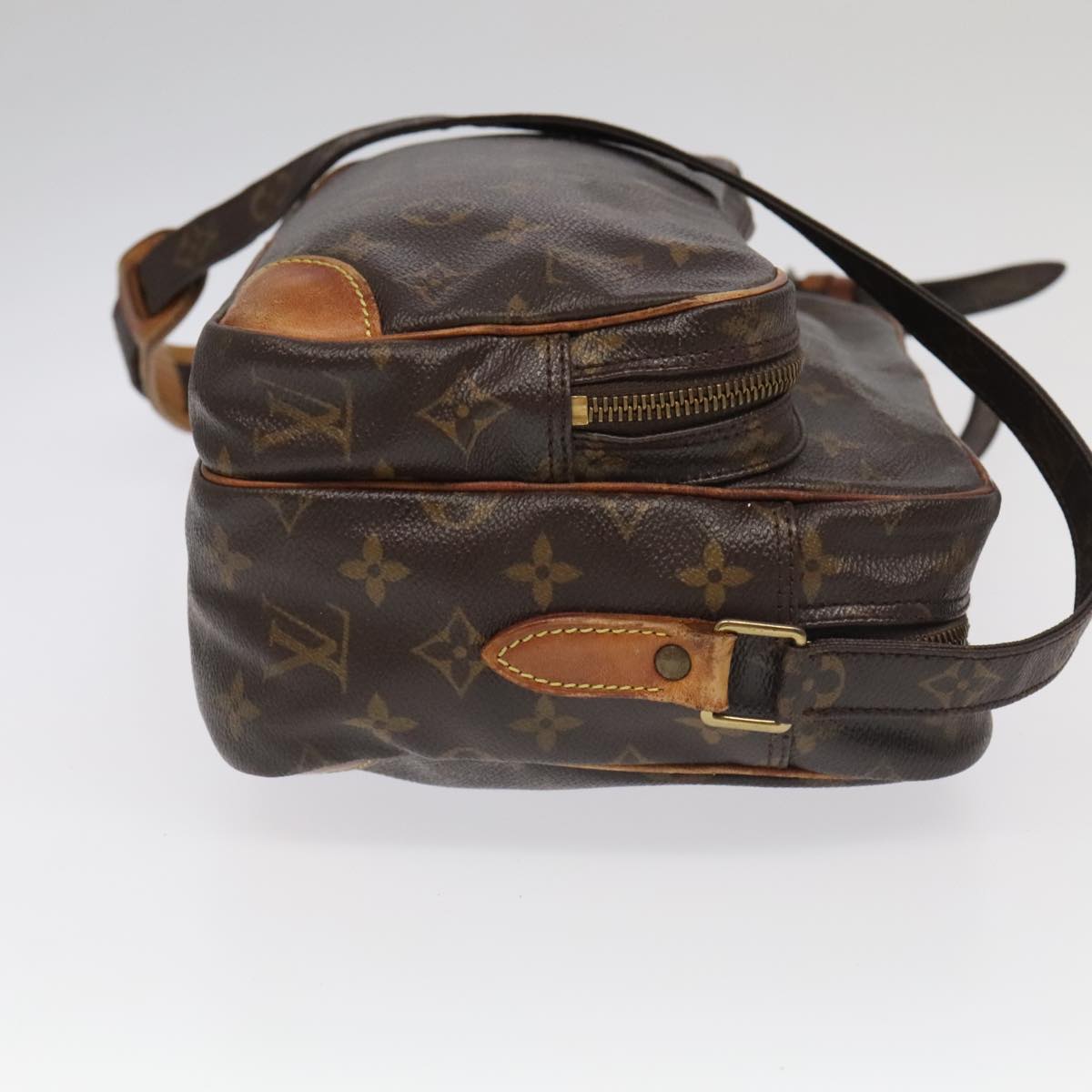 LOUIS VUITTON Monogram Nile Shoulder Bag M45244 LV Auth th5434