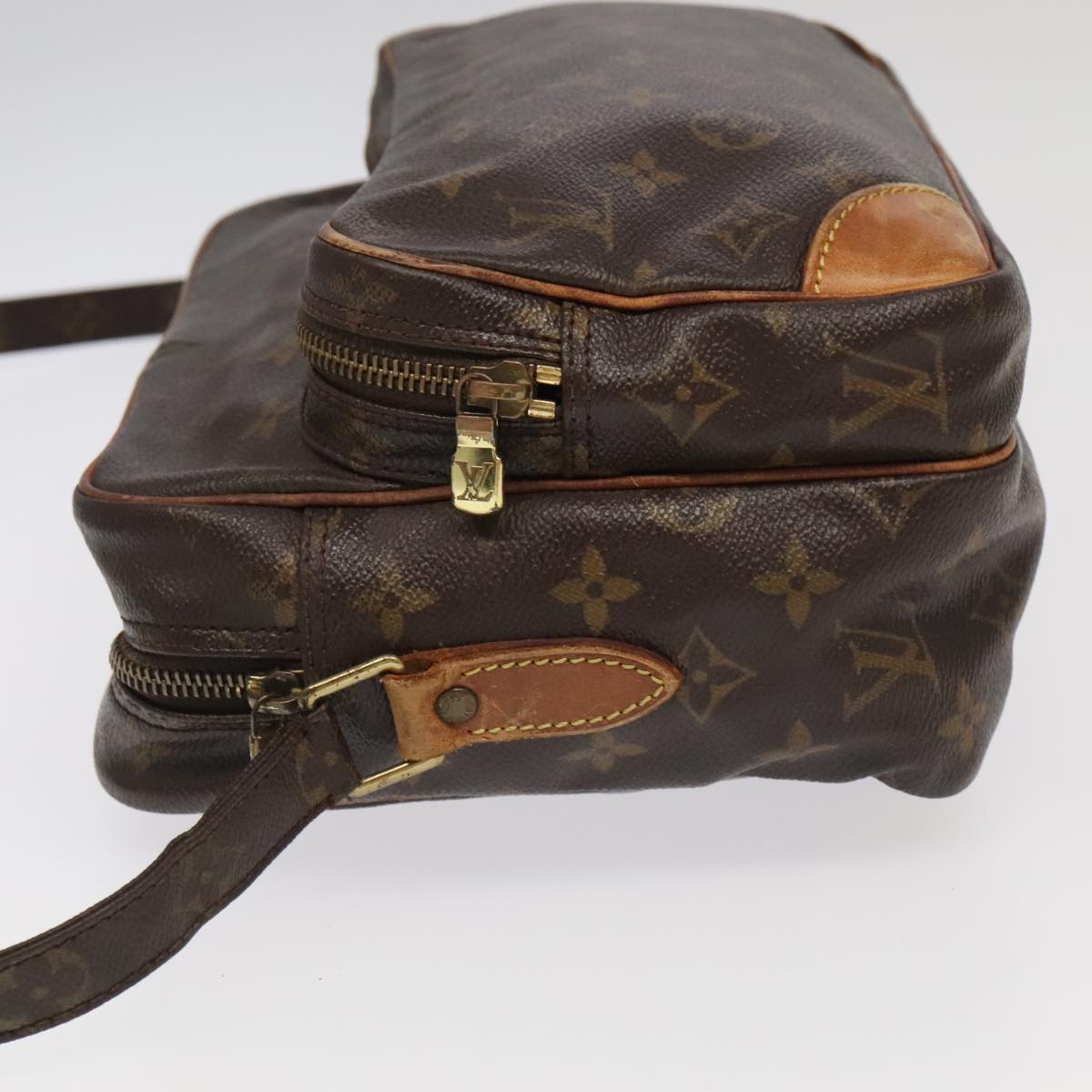 LOUIS VUITTON Monogram Nile Shoulder Bag M45244 LV Auth th5434