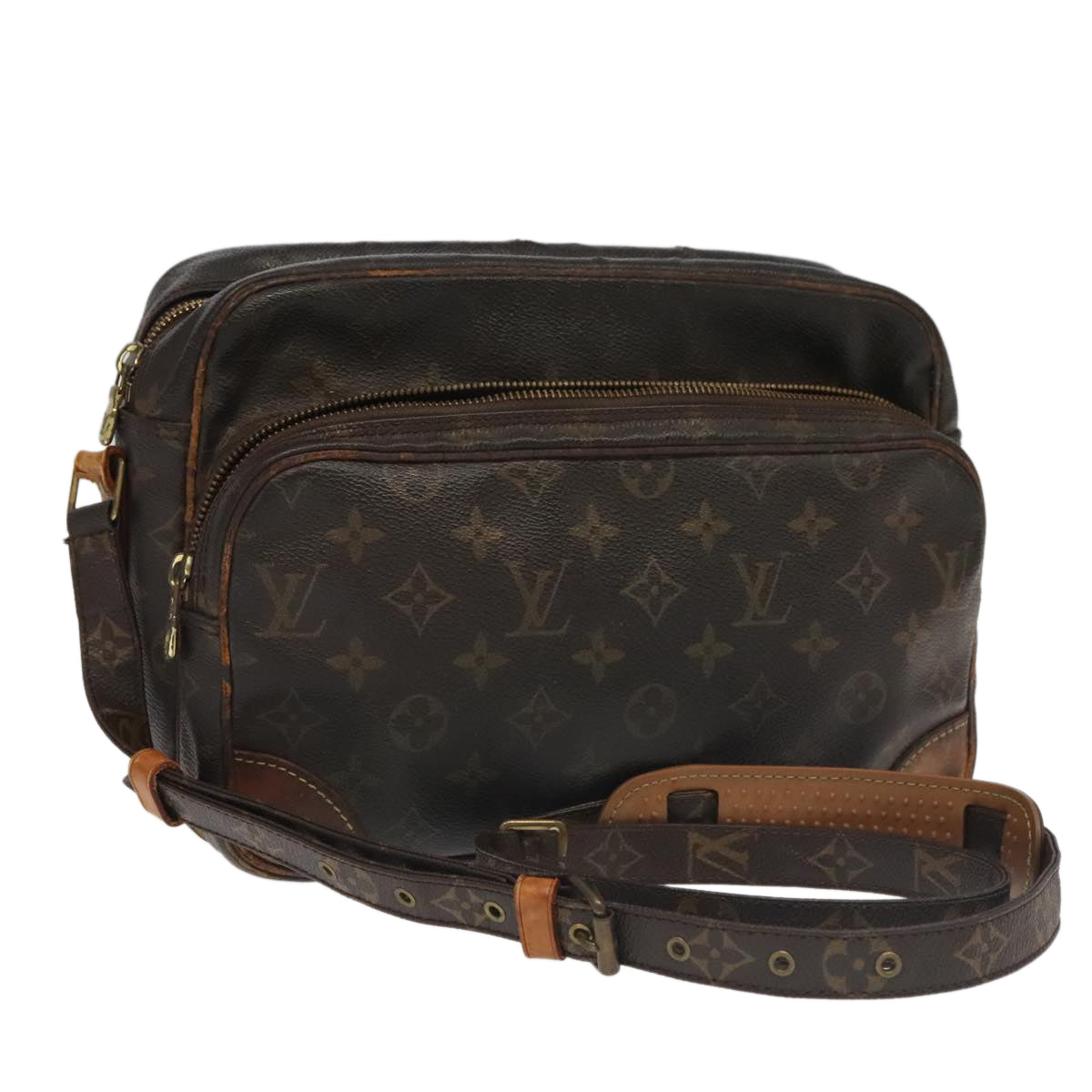 LOUIS VUITTON Monogram Nile Shoulder Bag M45244 LV Auth th5435