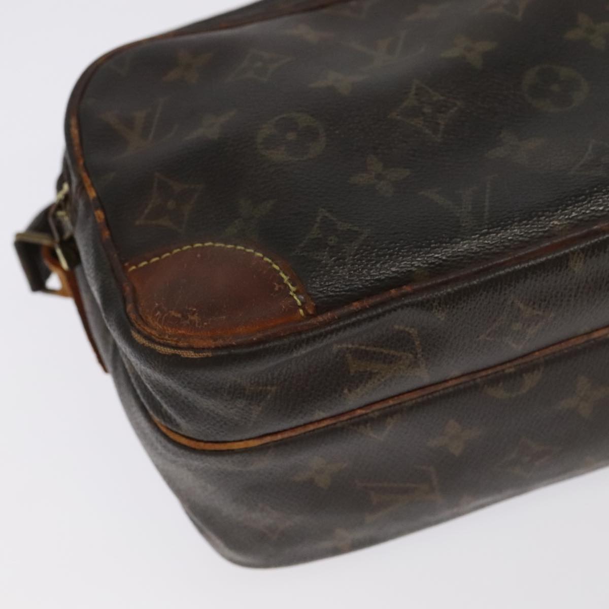 LOUIS VUITTON Monogram Nile Shoulder Bag M45244 LV Auth th5435