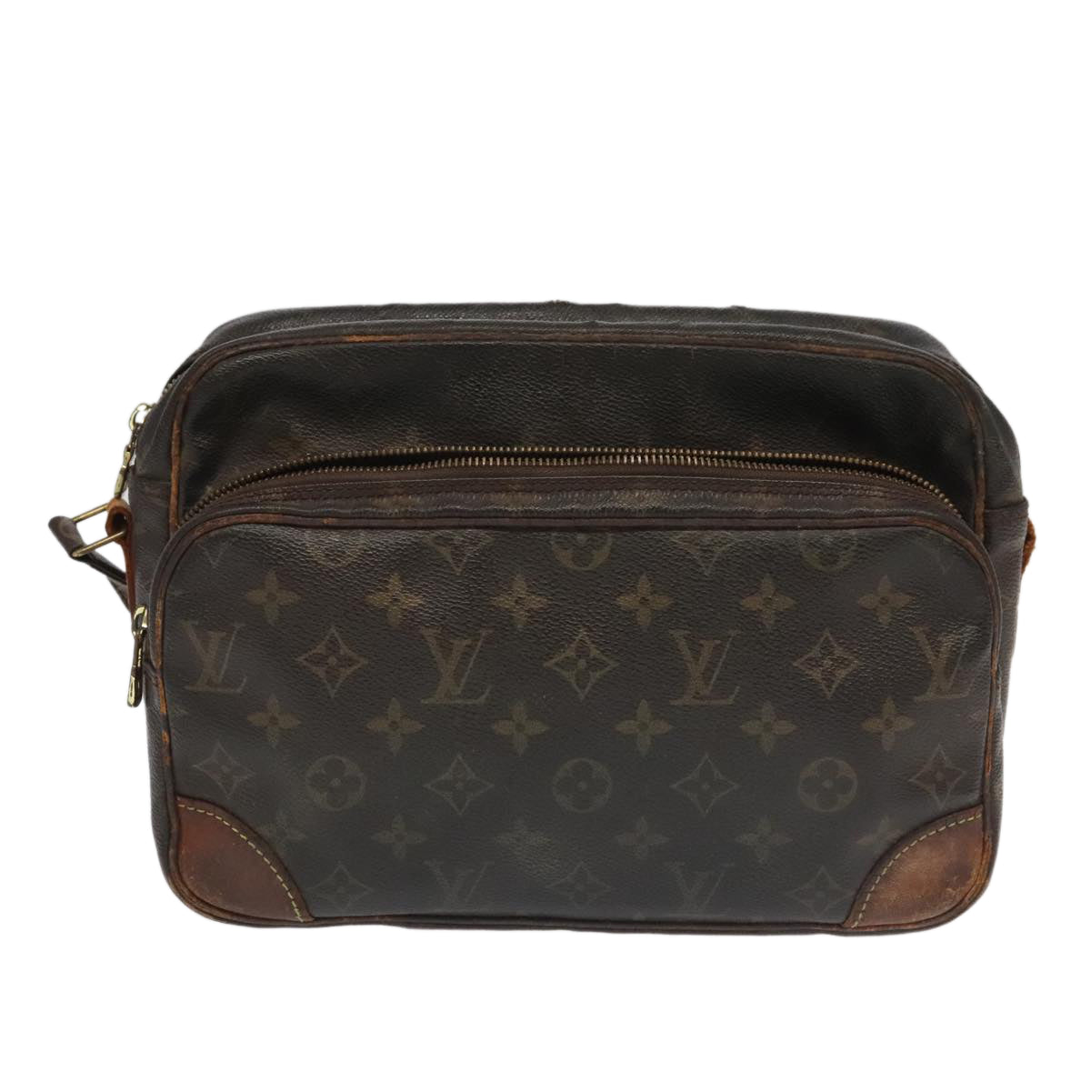 LOUIS VUITTON Monogram Nile Shoulder Bag M45244 LV Auth th5435