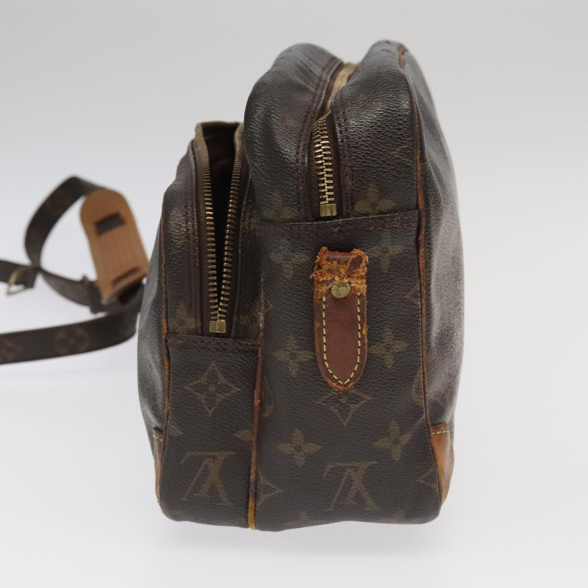 LOUIS VUITTON Monogram Nile Shoulder Bag M45244 LV Auth th5435