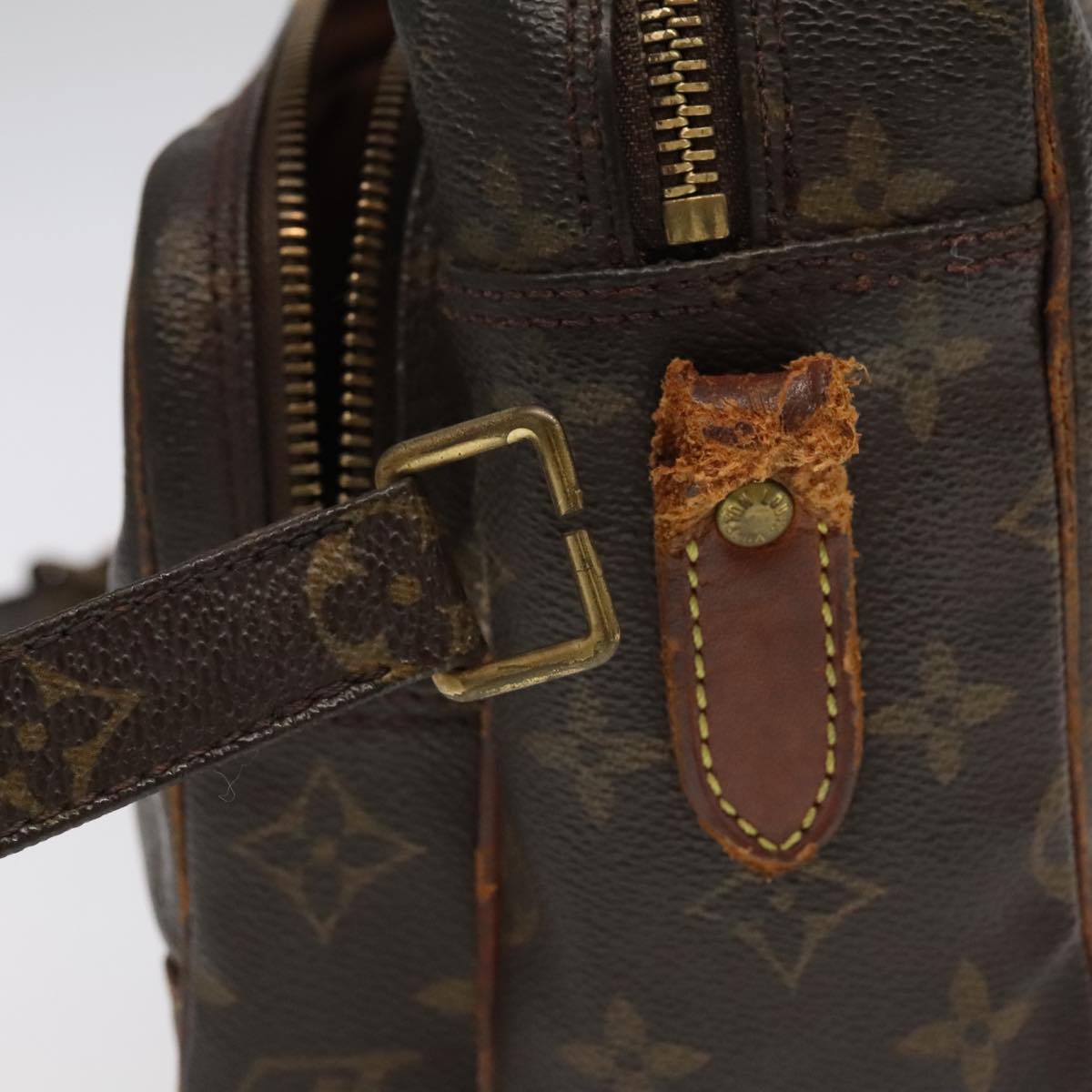 LOUIS VUITTON Monogram Nile Shoulder Bag M45244 LV Auth th5435