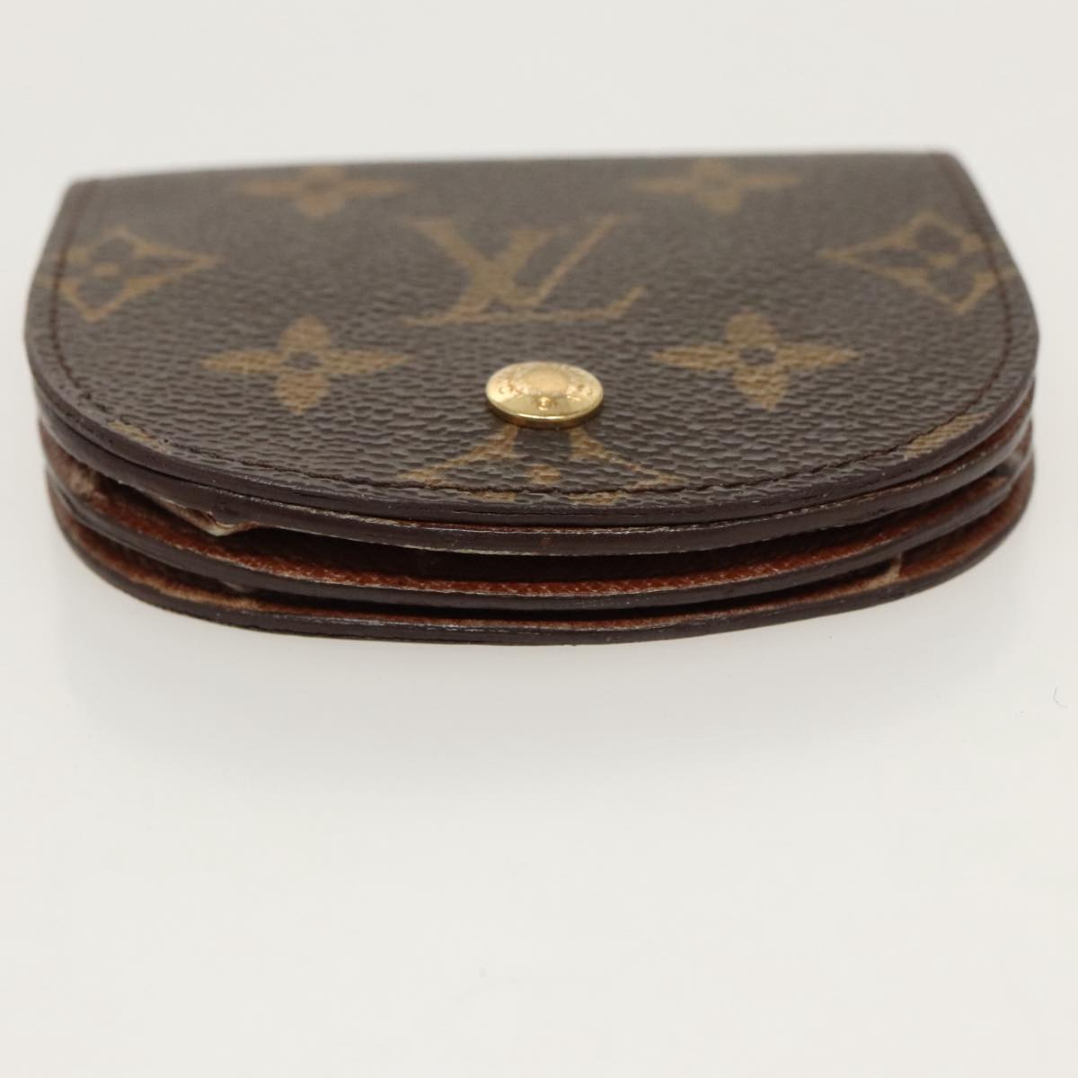 LOUIS VUITTON Monogram Porte Monnaie Guze Coin Purse M61970 LV Auth th5437