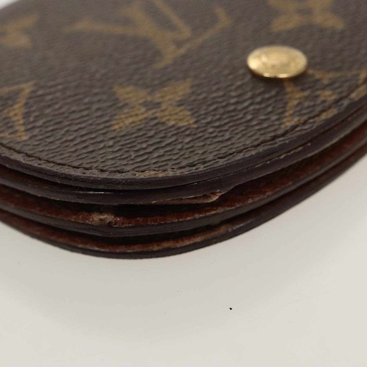 LOUIS VUITTON Monogram Porte Monnaie Guze Coin Purse M61970 LV Auth th5437