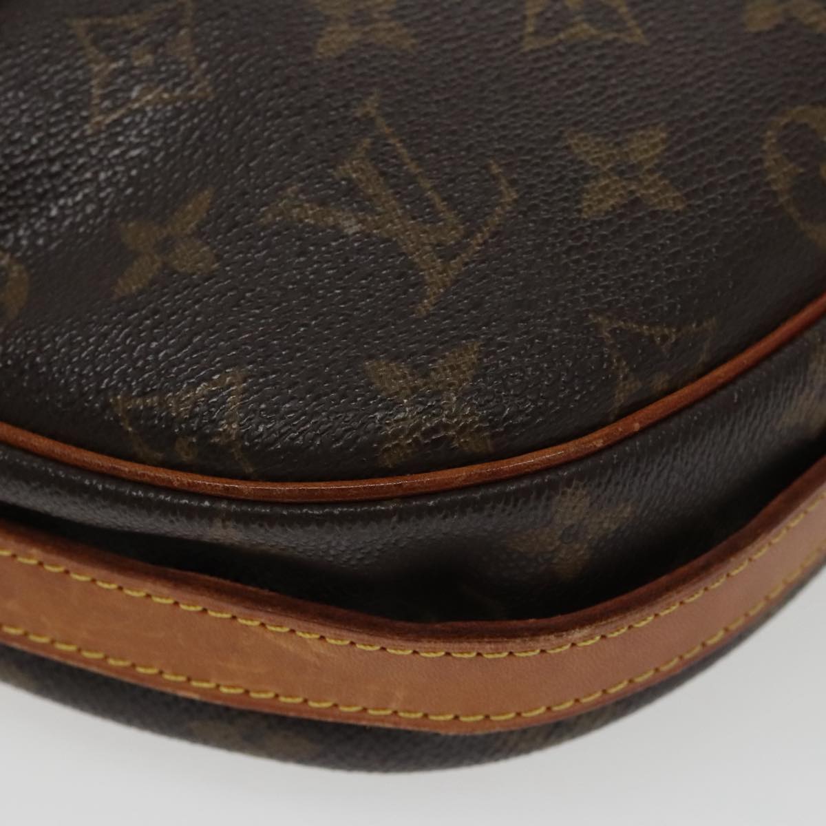 LOUIS VUITTON Monogram Jeune Fille MM Shoulder Bag M51226 LV Auth th5449