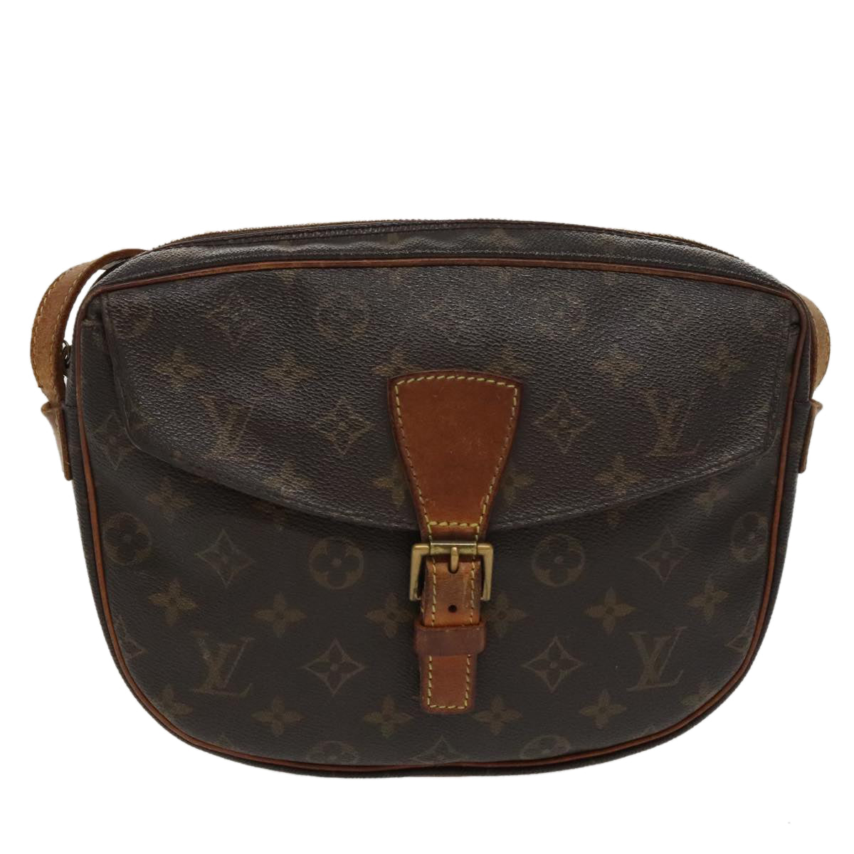 LOUIS VUITTON Monogram Jeune Fille MM Shoulder Bag M51226 LV Auth th5449