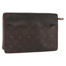 LOUIS VUITTON Monogram Pochette Homme Clutch Bag M51795 LV Auth th5451-1