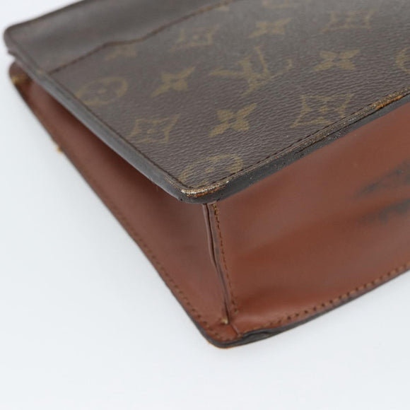 LOUIS VUITTON Monogram Pochette Homme Clutch Bag M51795 LV Auth th5451