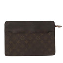 LOUIS VUITTON Monogram Pochette Homme Clutch Bag M51795 LV Auth th5451-13