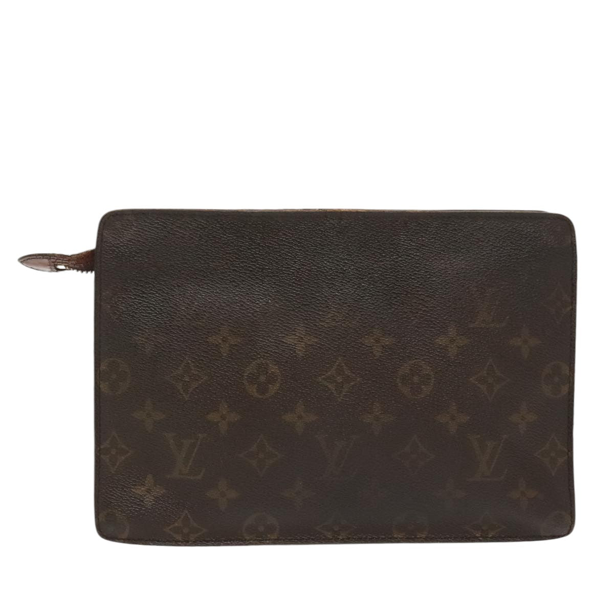 LOUIS VUITTON Monogram Pochette Homme Clutch Bag M51795 LV Auth th5451 - 0