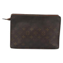LOUIS VUITTON Monogram Pochette Homme Clutch Bag M51795 LV Auth th5451-2