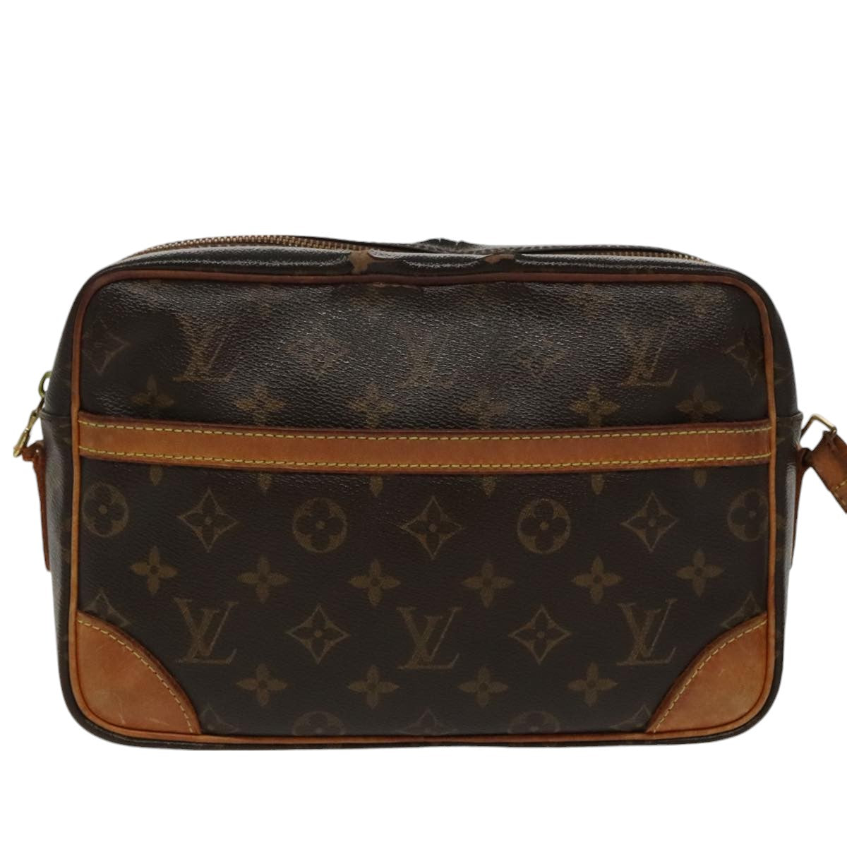 LOUIS VUITTON Monogram Trocadero 27 Shoulder Bag M51274 LV Auth th5452