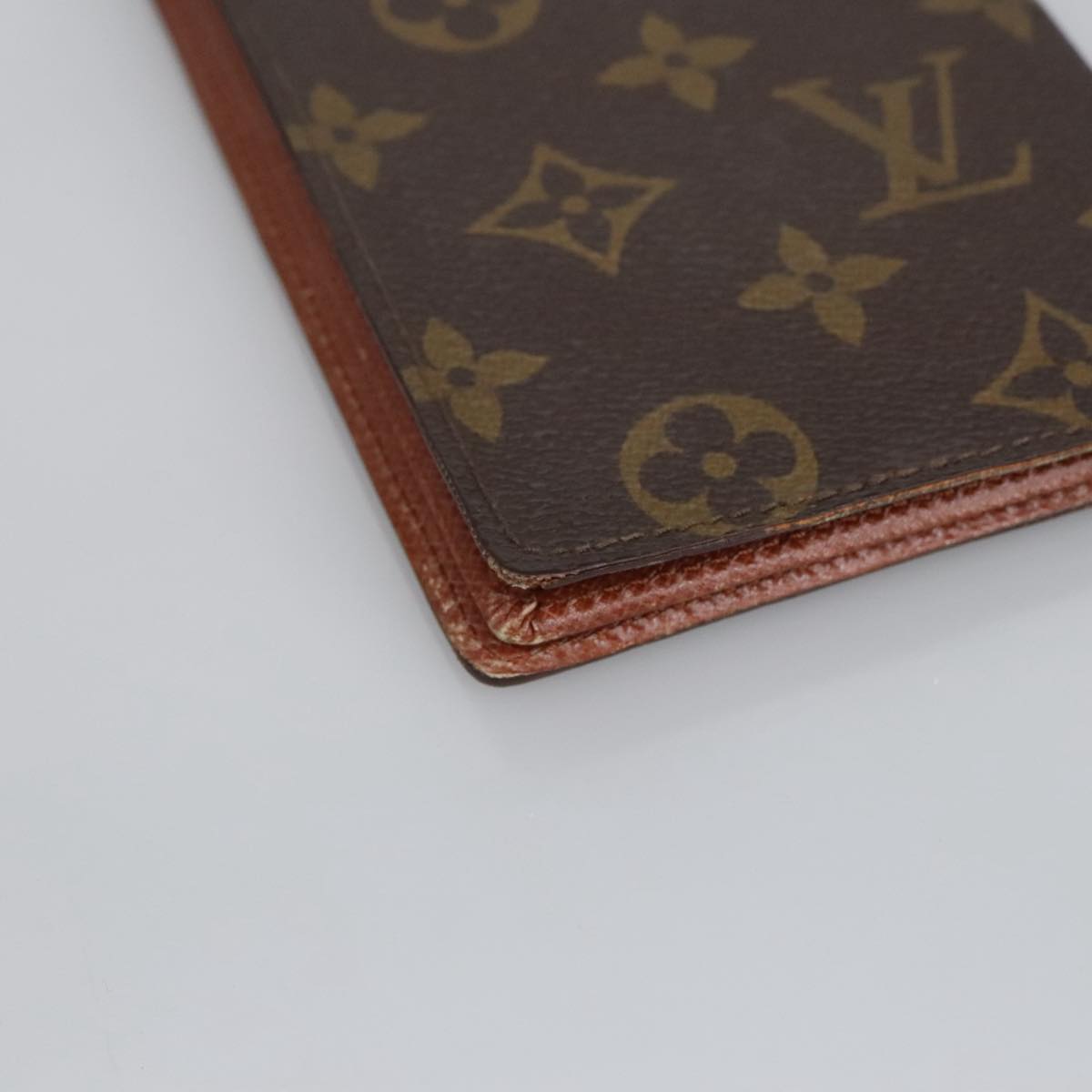 LOUIS VUITTON Monogram Porte Cartes Credit Billfold Wallet M60825 LV Auth th5463