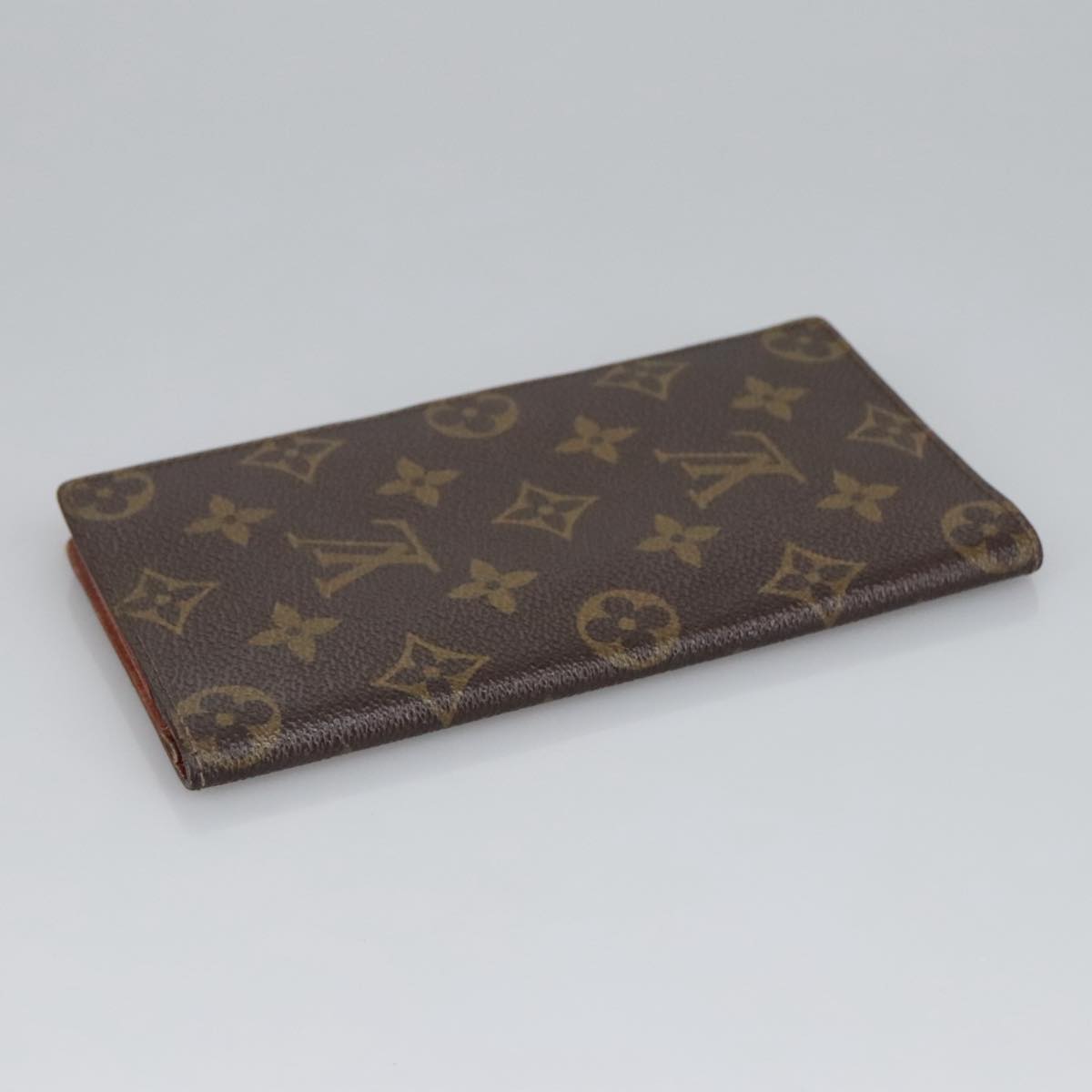 LOUIS VUITTON Monogram Porte Cartes Credit Billfold Wallet M60825 LV Auth th5463