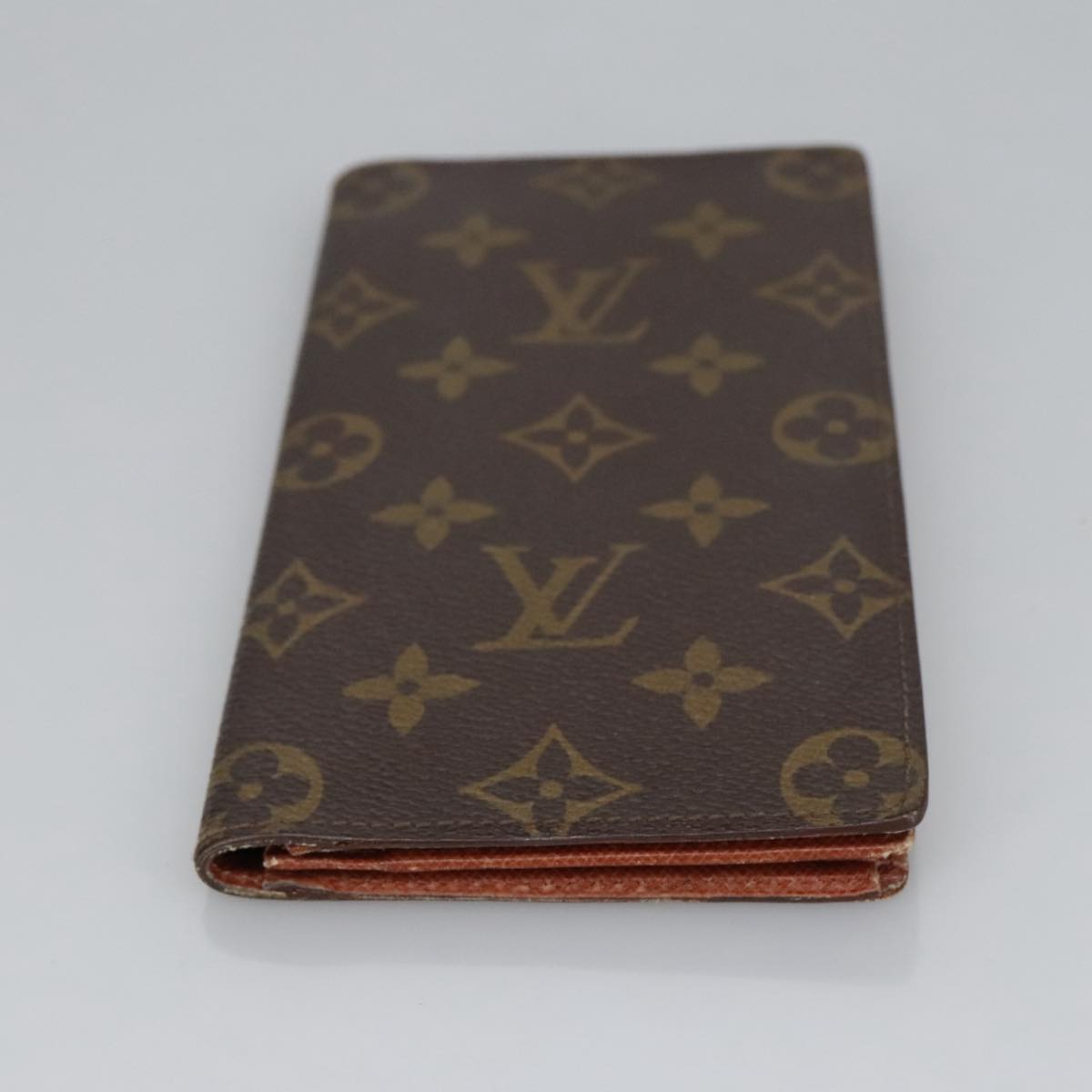 LOUIS VUITTON Monogram Porte Cartes Credit Billfold Wallet M60825 LV Auth th5463