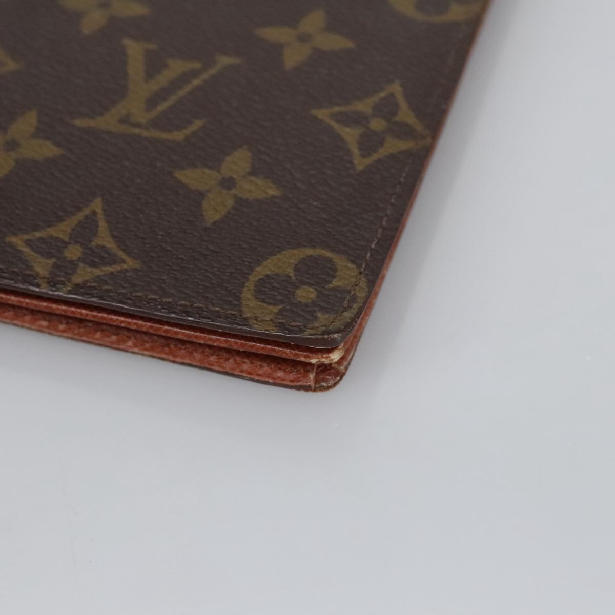 LOUIS VUITTON Monogram Porte Cartes Credit Billfold Wallet M60825 LV Auth th5463