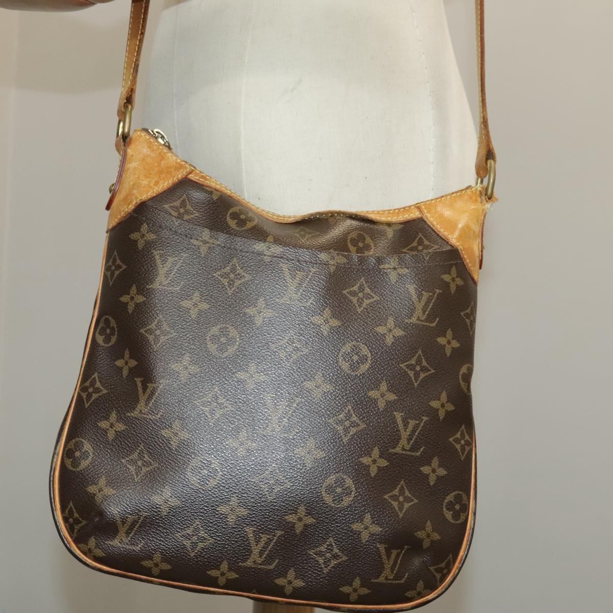 LOUIS VUITTON Monogram Odeon PM Shoulder Bag M56390 LV Auth th5466