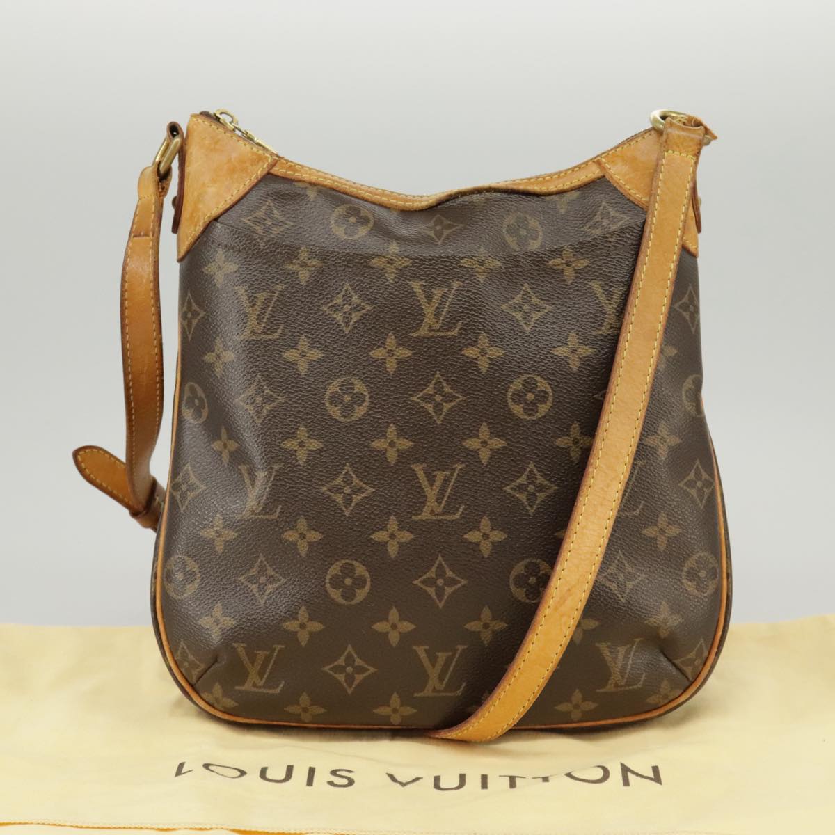 LOUIS VUITTON Monogram Odeon PM Shoulder Bag M56390 LV Auth th5466