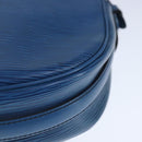 LOUIS VUITTON Epi June Feuille Shoulder Bag Blue M52155 LV Auth th5470-13