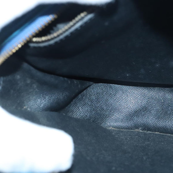 LOUIS VUITTON Epi June Feuille Shoulder Bag Blue M52155 LV Auth th5470