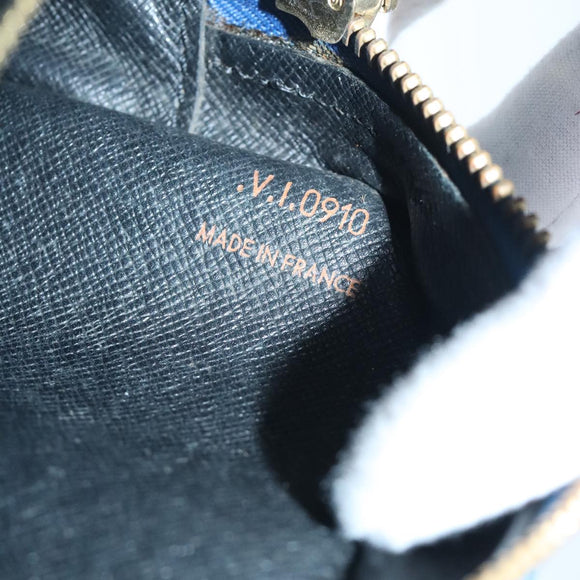 LOUIS VUITTON Epi June Feuille Shoulder Bag Blue M52155 LV Auth th5470