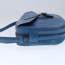 LOUIS VUITTON Epi June Feuille Shoulder Bag Blue M52155 LV Auth th5470-4