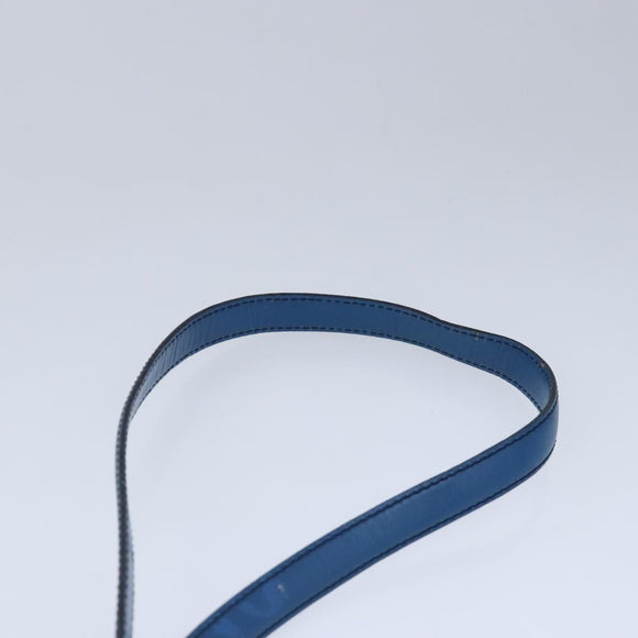 LOUIS VUITTON Epi June Feuille Shoulder Bag Blue M52155 LV Auth th5470