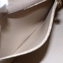 LOUIS VUITTON Monogram Vernis Houston Hand Bag Beige M91004 LV Auth th5476-21