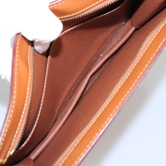 LOUIS VUITTON Epi Pochette Homme Bag Brown Zipangu Gold M52528 LV Auth th5481