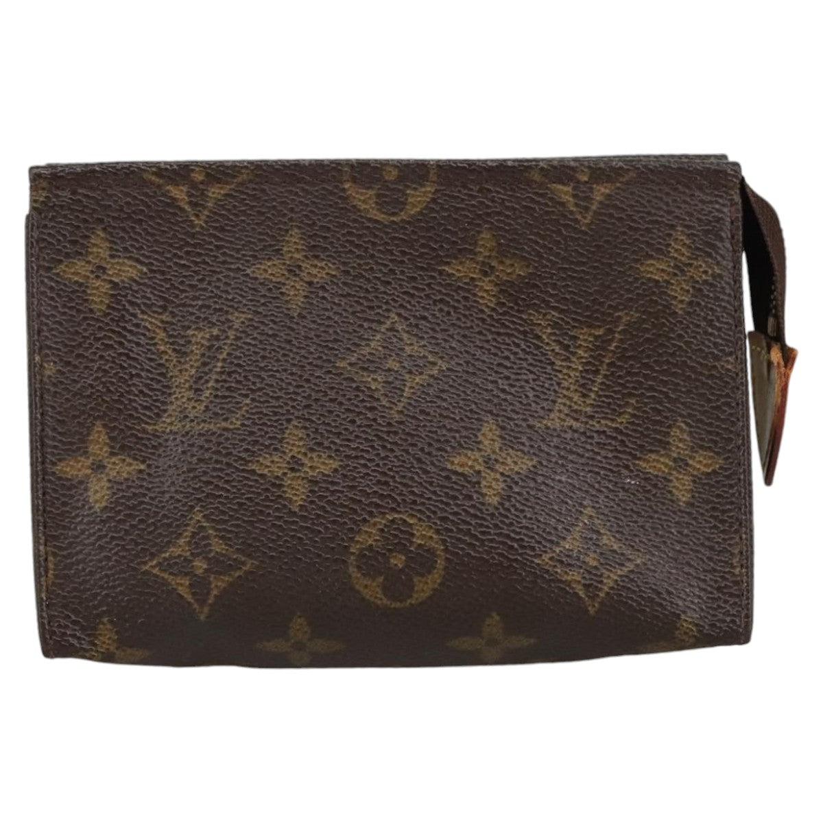 LOUIS VUITTON Monogram Poche Toilette 15 Pouch M47546 LV Auth th5482