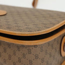 GUCCI Micro GG Supreme Shoulder Bag PVC Beige Gold 001 104 0915 Auth th5490-15