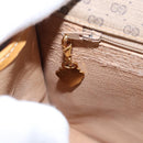 GUCCI Micro GG Supreme Shoulder Bag PVC Beige Gold 001 104 0915 Auth th5490-24