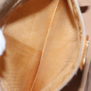 GUCCI Micro GG Supreme Shoulder Bag PVC Beige Gold 001 104 0915 Auth th5490-25