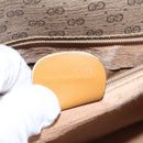 GUCCI Micro GG Supreme Shoulder Bag PVC Beige Gold 001 104 0915 Auth th5490-12