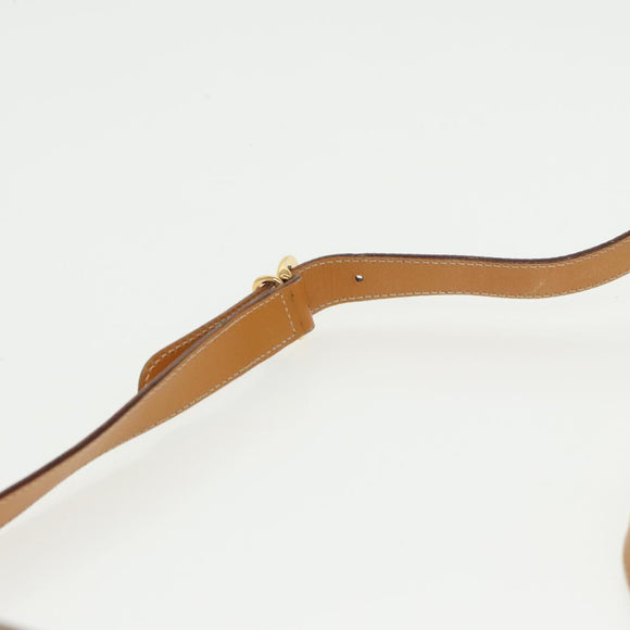 GUCCI Micro GG Supreme Shoulder Bag PVC Beige Gold 001 104 0915 Auth th5490