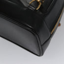 GUCCI Bamboo Body Bag Patent leather Black Gold 003 3444 0127 Auth th5494-18